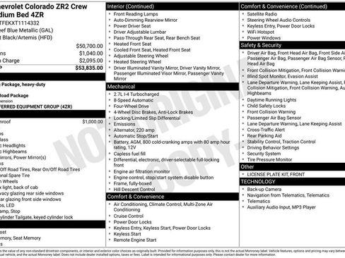 Used 2026 Chevrolet Colorado ZR2 image 6