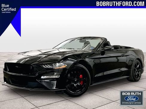 Used 2019 Ford Mustang GT Premium w/ Black Accent Package RWD image 1