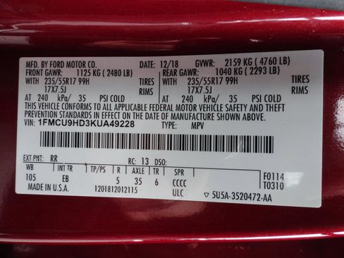 Used 2019 Ford Escape SEL image 24