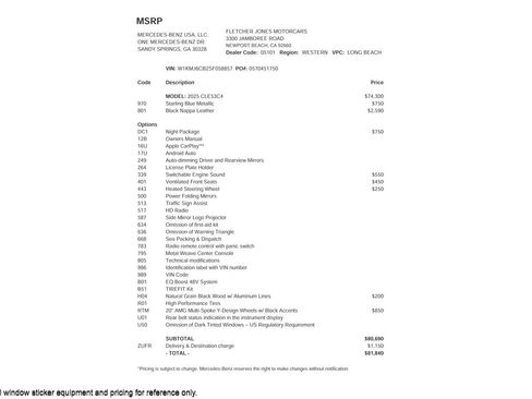 Certified 2025 Mercedes-Benz CLE 53 AMG 4MATIC Coupe image 2