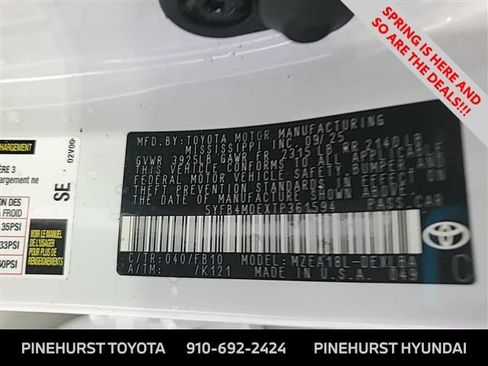 Used 2026 Toyota Corolla LE image 6