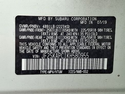 Used 2019 Subaru Forester Sport w/ Popular Package #2 AWD/4WD image 28
