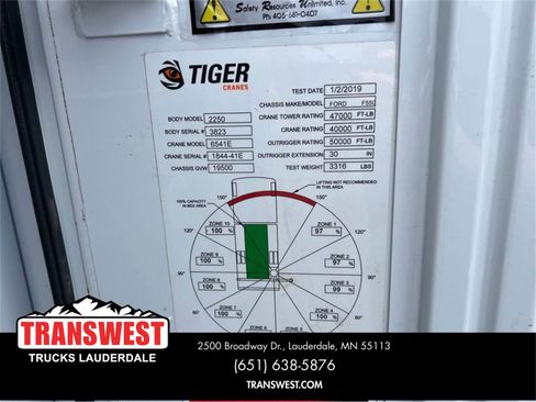 Used 2018 Ford F550 4x4 SuperCab Super Duty image 3