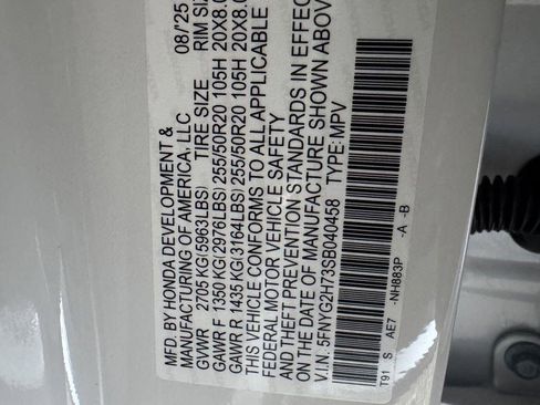 Used 2025 Honda Pilot Touring image 51