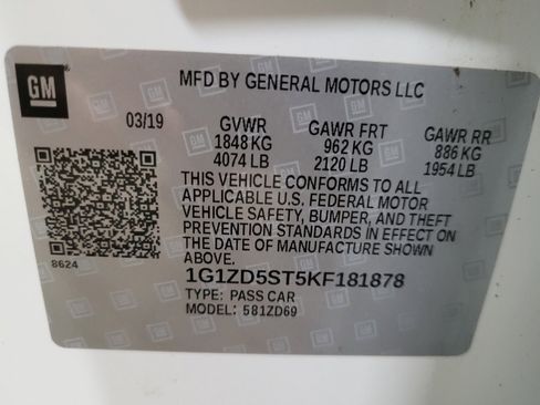 Used 2019 Chevrolet Malibu LT w/ Driver Confidence Package FWD image 33