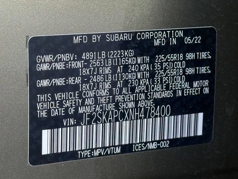 Used 2022 Subaru Forester Limited w/ Popular Package #3 AWD/4WD image 46