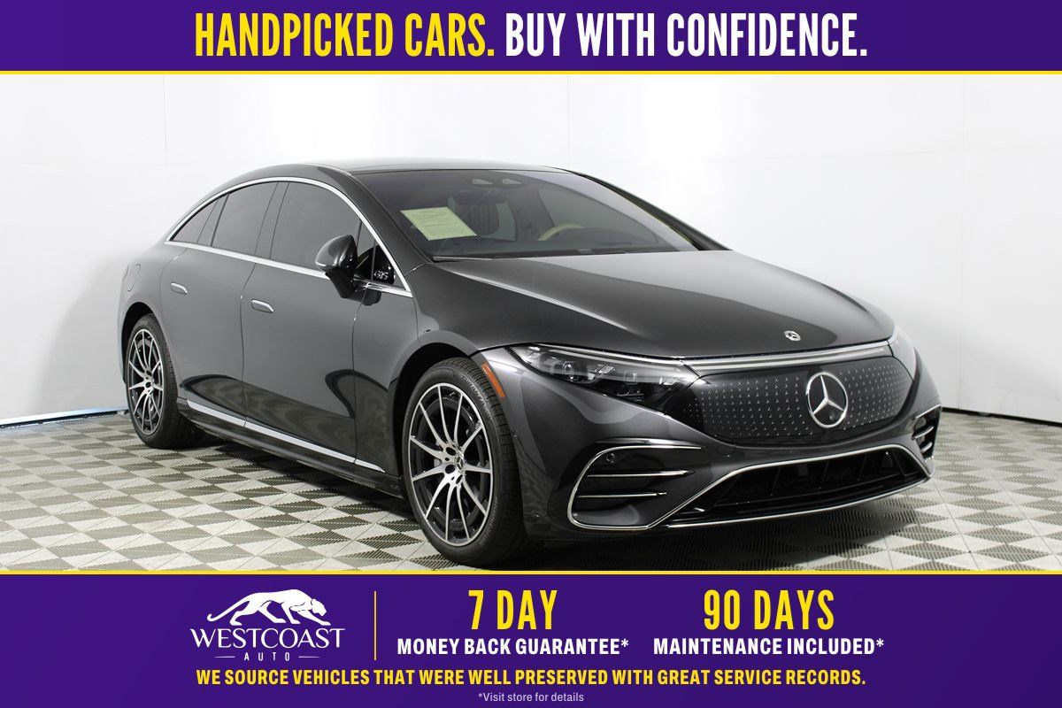 Used 2022 Mercedes-Benz EQS 580 4MATIC Sedan image 1