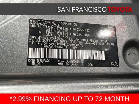 Certified 2023 Toyota bZ4X FWD image 39