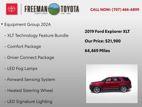 Used 2019 Ford Explorer XLT FWD image 5