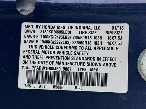 Used 2018 Honda CR-V EX-L image 12