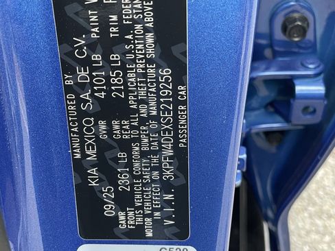 New 2025 Kia K4 GT-Line w/ GT-Line Sunroof Package image 32