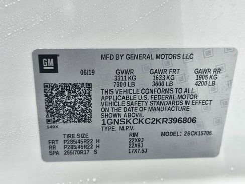 Used 2019 Chevrolet Tahoe Premier AWD/4WD image 36