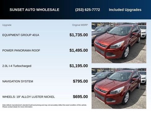 Used 2014 Ford Escape Titanium w/ Equipment Group 401A image 5