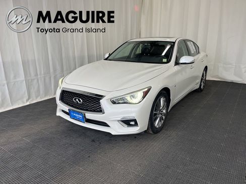 Used 2018 INFINITI Q50 Luxe w/ Cargo Package (L95) AWD/4WD image 1