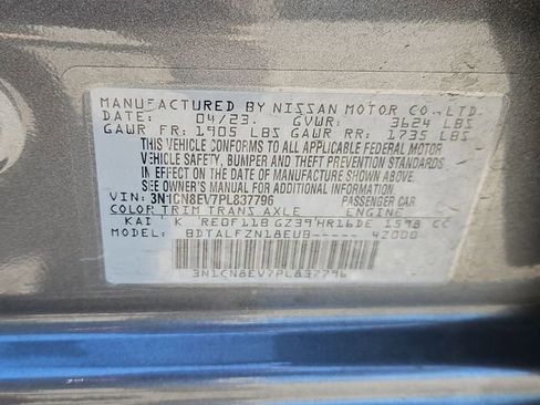 Used 2023 Nissan Versa SV FWD image 30