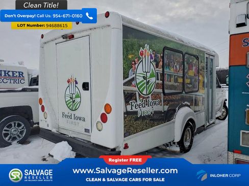 Used 2013 Ford E-350 and Econoline 350 Super Duty w/ Shuttle Bus Prep Pkg image 4