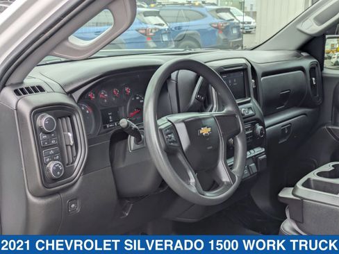 Used 2021 Chevrolet Silverado 1500 W/T w/ WT Fleet Convenience Package AWD/4WD image 15