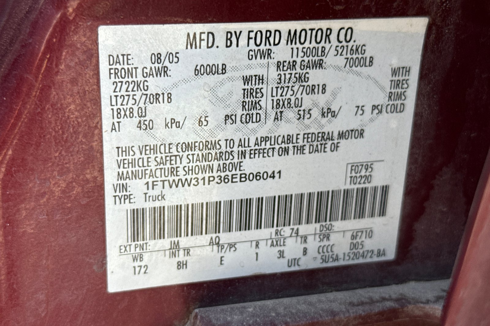 Used 2006 Ford F350 Lariat AWD/4WD image 51