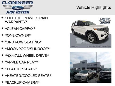 Used 2023 Ford Explorer Limited w/ Limited Technology Package image 4