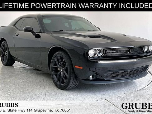 Used 2023 Dodge Challenger SXT w/ Blacktop Package RWD image 1