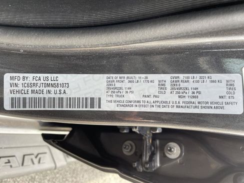 Certified 2021 RAM 1500 Laramie image 10