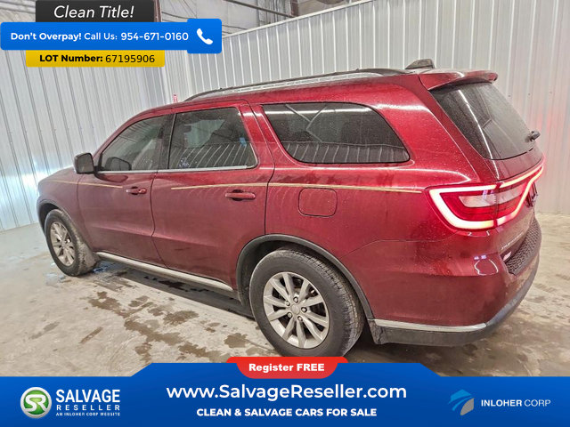 Used 2018 Dodge Durango SXT w/ Quick Order Package 2BB RWD image 3