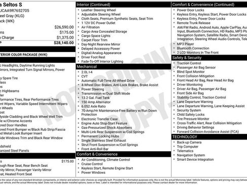 Used 2024 Kia Seltos S image 8