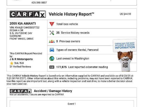 Used 2005 Kia Amanti image 25