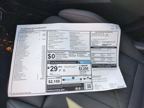 New 2026 BMW X3 xDrive30 AWD/4WD image 18