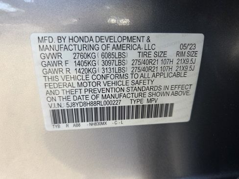 Used 2024 Acura MDX Type S AWD/4WD image 19