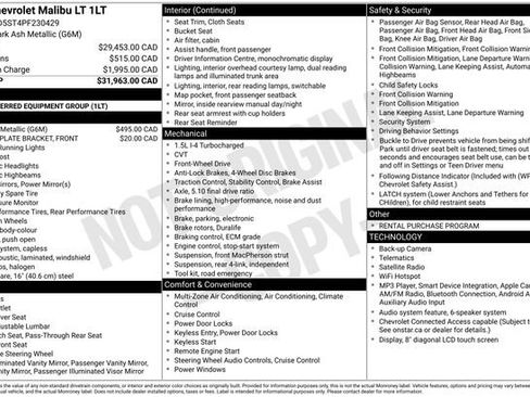 Certified 2023 Chevrolet Malibu LT FWD image 6