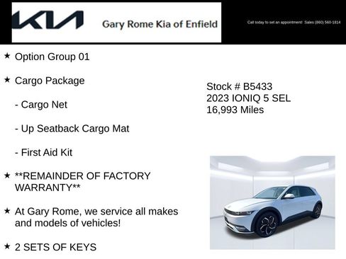 Used 2023 Hyundai Ioniq 5 SEL w/ Cargo Package AWD/4WD image 6