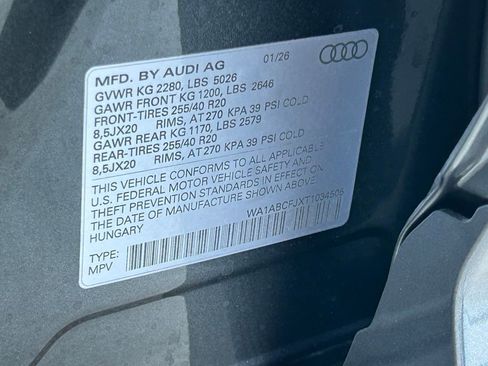 New 2026 Audi Q3 quattro 2.0T AWD/4WD image 75