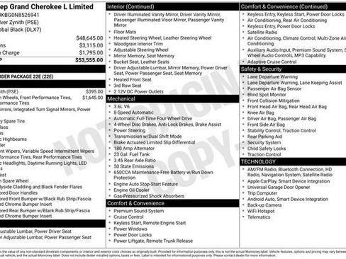 Used 2022 Jeep Grand Cherokee L Limited image 39