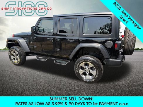 Used 2025 Jeep Wrangler Unlimited Sport AWD/4WD image 4