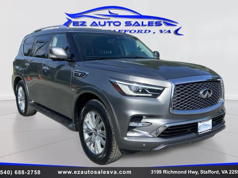 Used 2019 INFINITI QX80 Luxe w/ Proassist Package AWD/4WD image 3