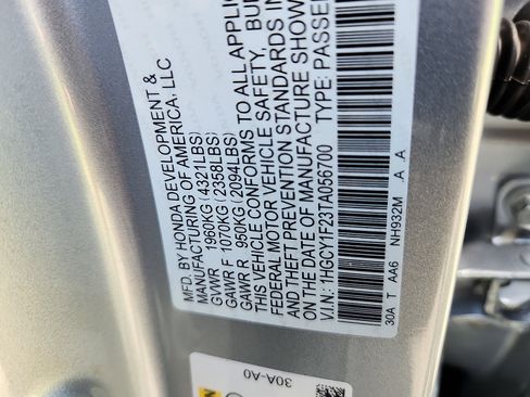 New 2026 Honda Accord LX image 17