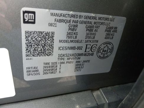 Used 2021 GMC Yukon SLE image 37