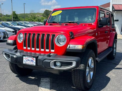 Used 2020 Jeep Wrangler Unlimited Sahara AWD/4WD image 1