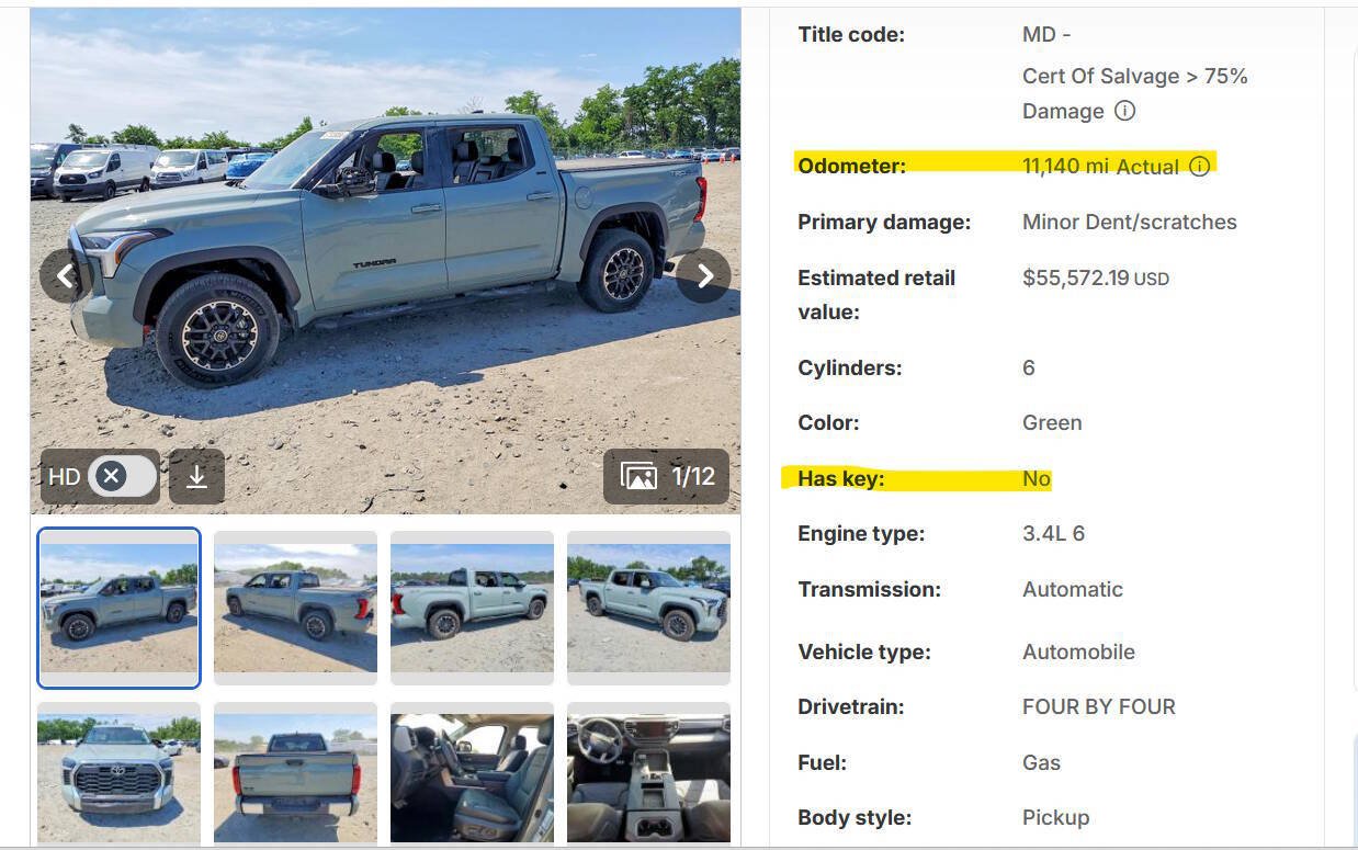 Used 2022 Toyota Tundra SR5 AWD/4WD image 67