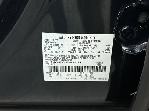 Used 2021 Lincoln Aviator Black Label Grand Touring w/ Class IV Trailer Tow Package image 36