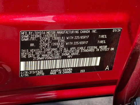 Used 2024 Toyota RAV4 XLE w/ Convenience Package AWD/4WD image 26