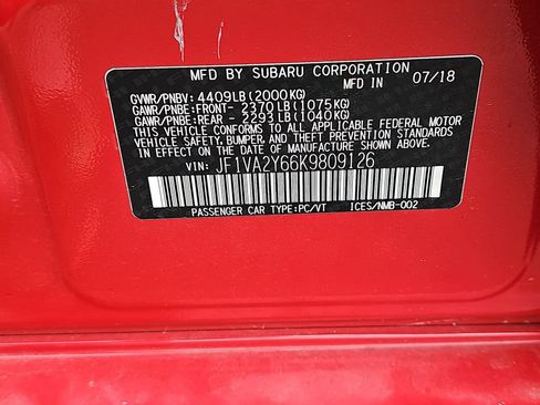 Used 2019 Subaru WRX STI Limited AWD/4WD image 42