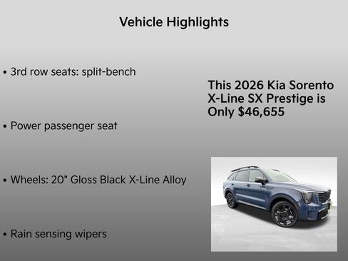 New 2026 Kia Sorento SX Prestige image 15