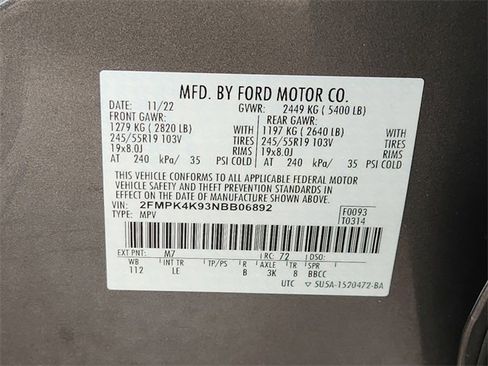 Used 2022 Ford Edge Titanium image 20
