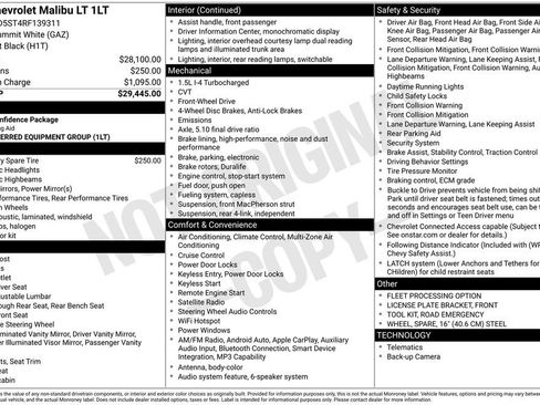 Used 2024 Chevrolet Malibu LT FWD image 25
