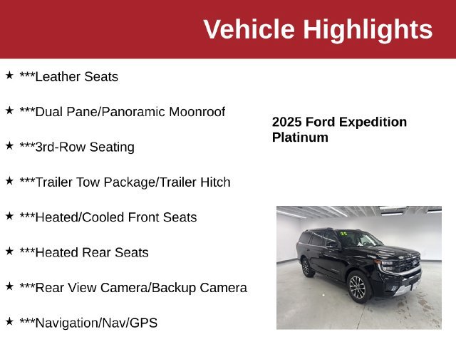 Used 2025 Ford Expedition Platinum AWD/4WD image 10