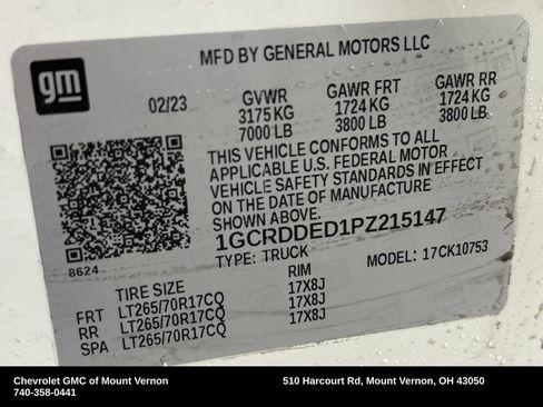 Used 2023 Chevrolet Silverado 1500 LT AWD/4WD image 30