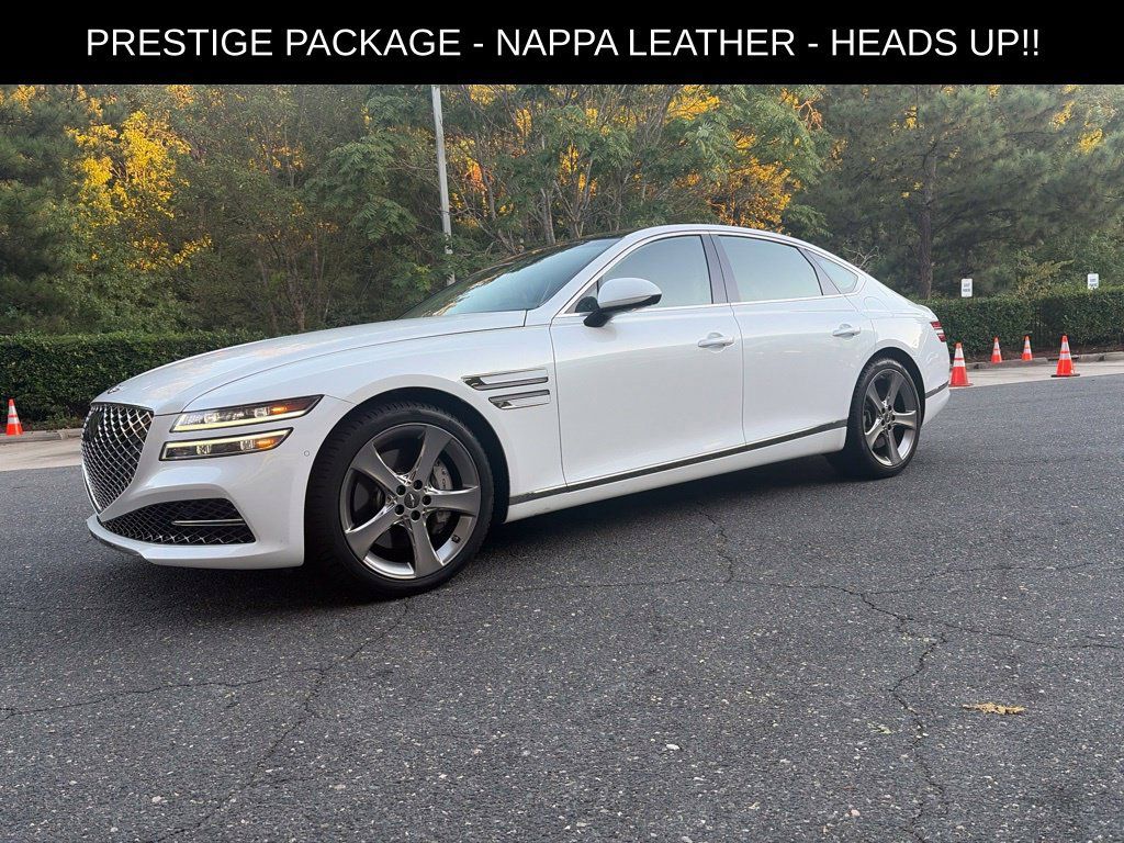 Used 2021 Genesis G80 3.5T w/ Prestige Package RWD image 1