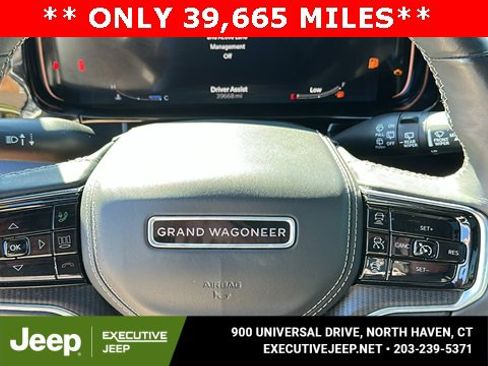 Used 2024 Jeep Grand Wagoneer L Series II w/ Quick Order Packagew 28T image 14